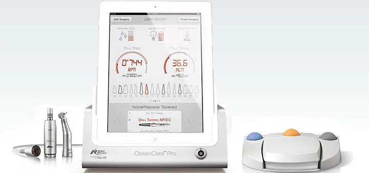 iPad-operated Implant Technology at Rajan Dental!